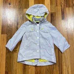 Catimini Size 2 Gray Polka Dot Jacket
